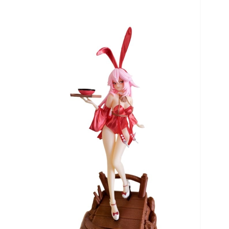 Yae Miko Coelhinha Action Figure Decorativo 25 cm