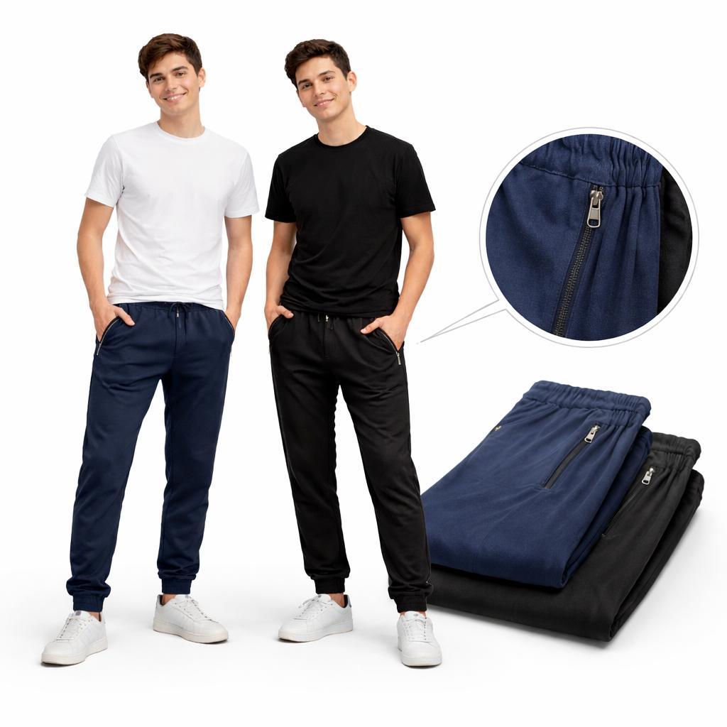 Calça Jogger Infantil Juvenil Flanelada Masculina 10 ao 16 com Bolso de Zíper em Oferta na Shopee