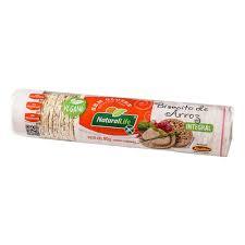 Biscoito de Arroz Integral Natural Life 80g Sem Glúten | Snack Saudável Leve e Crocante — imagem 2 de 2