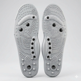 Palmilha Magnética Terapêutica Massageadora Alívio de Dores e Estresse em Oferta na Shopee