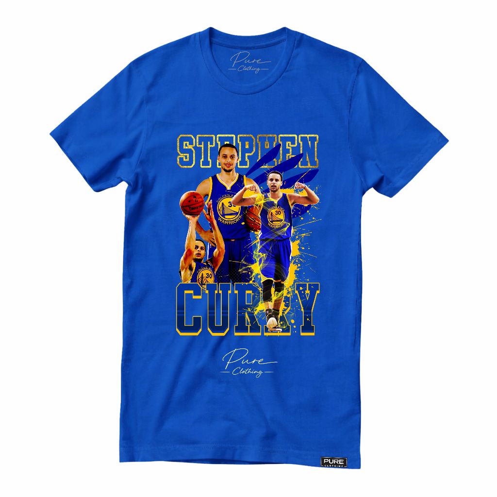 Camiseta Básica Premium Casual Golden State Warriors Stephen Curry - 100% Algodão Unissex - #15 Basquete