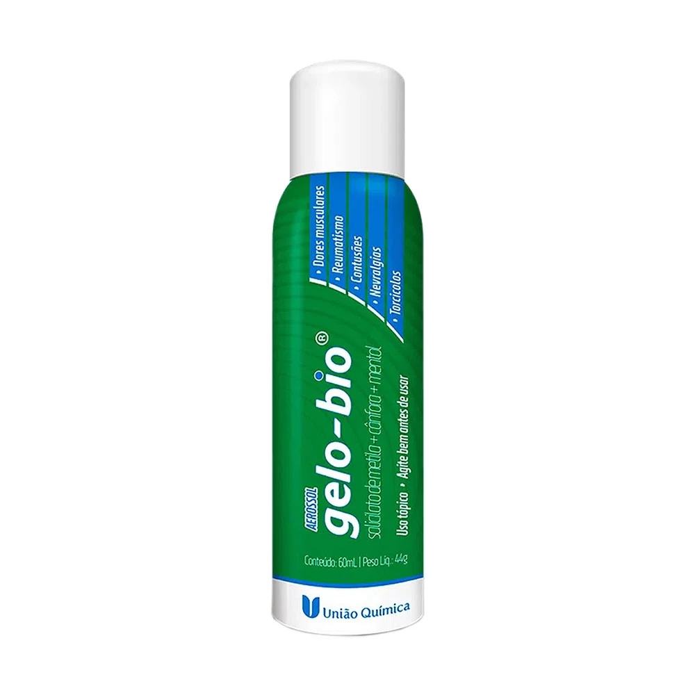 Gelo-Bio Aerossol 60ml igual Gelol União Química