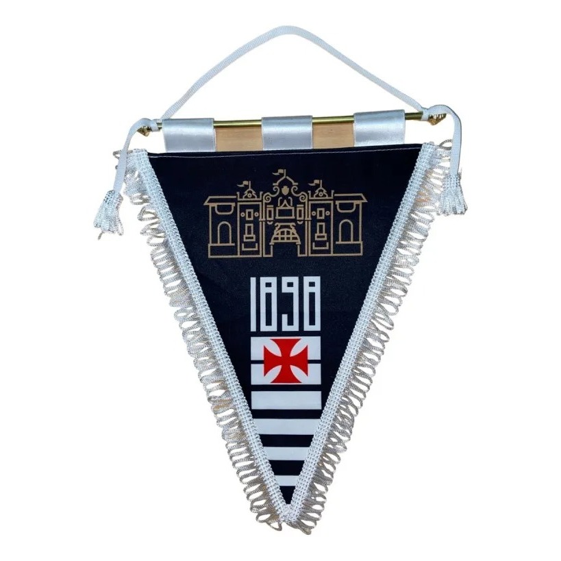 Flâmula Do Vasco Da Gama 1890 Jc Bandeiras Produto oficial e licenciado pelo Vasco da Gama