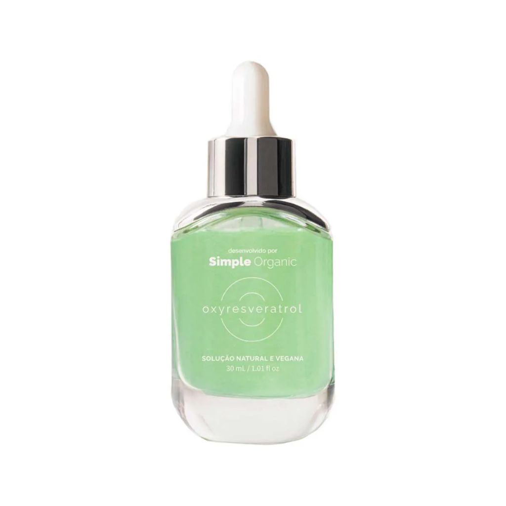 Solução Facial Simple Organic Oxyresveratrol 30ml