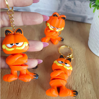 Chaveiros Garfild Geek Nerd Fãs do Desenho/Quadrinhos do Garfield ALTA Qualidade Colecionável 3D