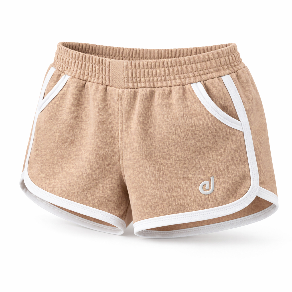 Short Feminino Academia Corrida Fitness Com Bolsos Cós Elástico Confortável