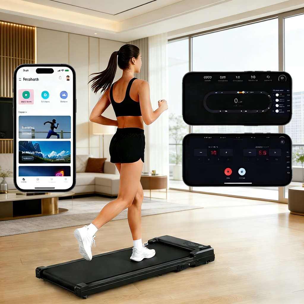 Esteira de Caminhada Mini Dobrável Multifuncional para Casa | Treadmill Fitness
