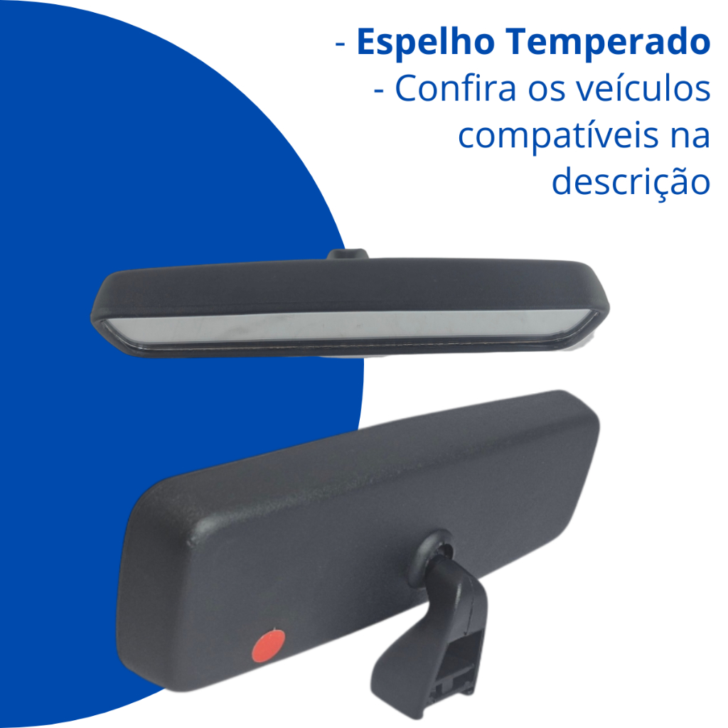 Espelho Retrovisor Interno Celta Corsa Classic Articulado · foto 2