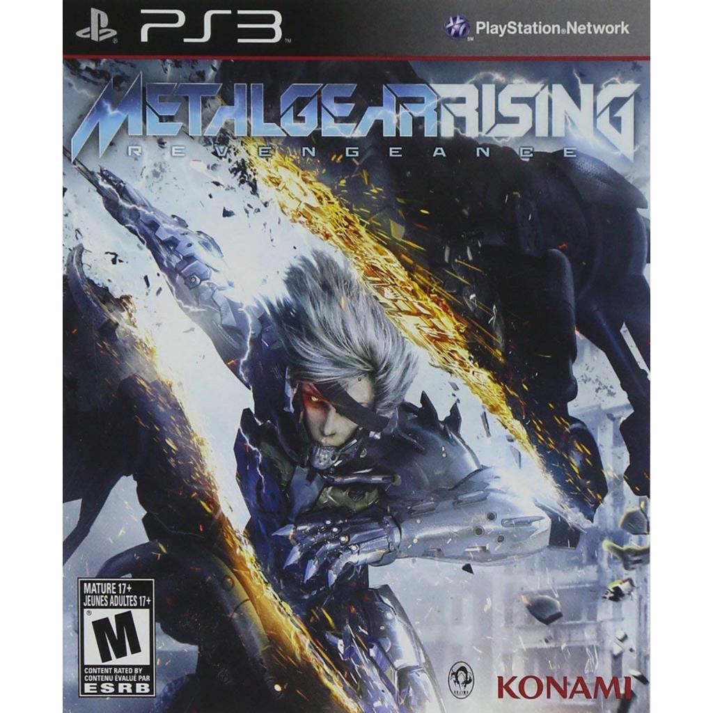 Metal Gear Rising Revengeance PS3 Lacrado Original