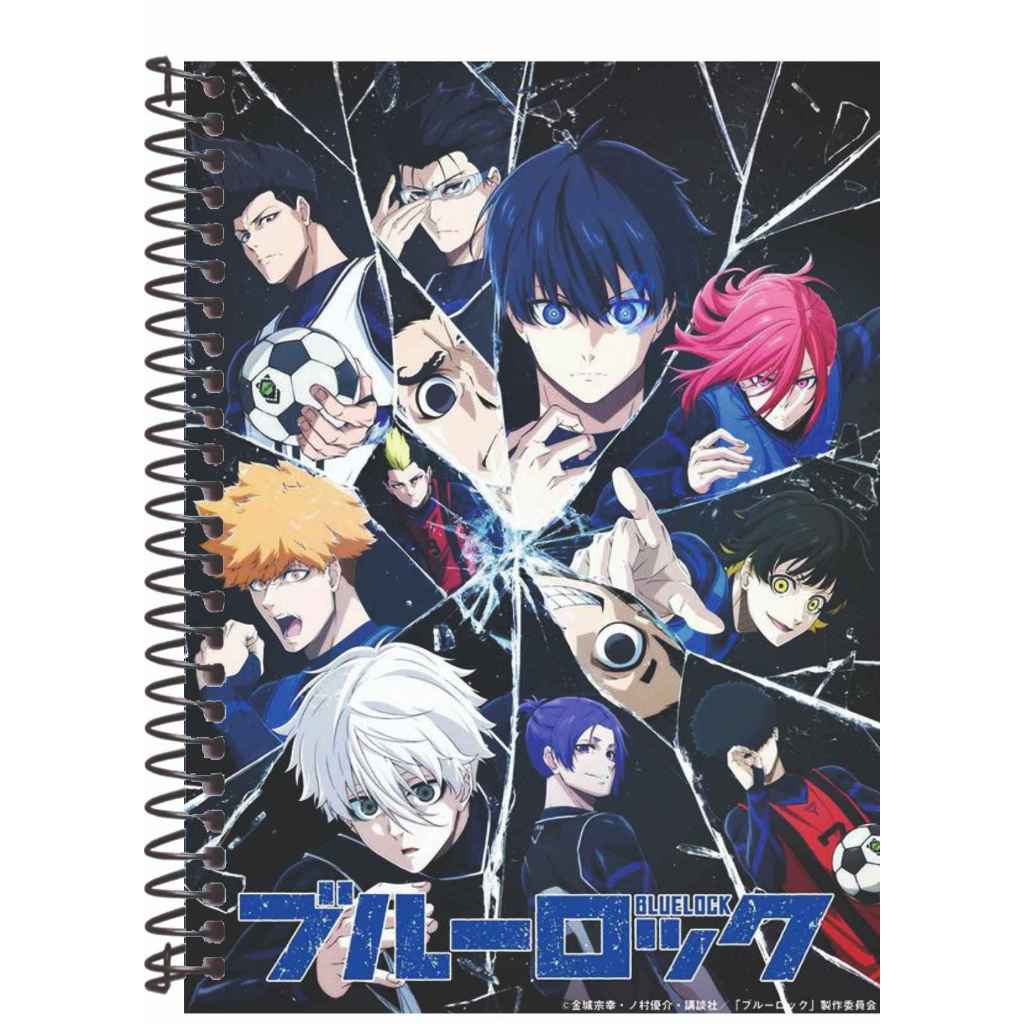 Caderno Escolar Anime Blue Lock | Geek, Otaku