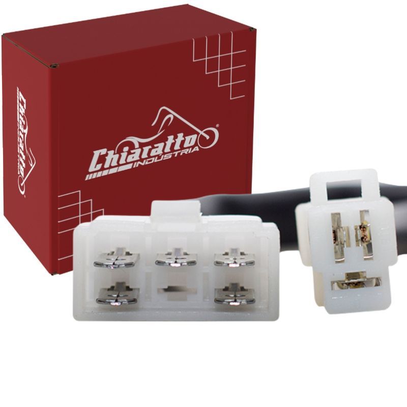 Conector Regulador Retificador de Voltagem Intruder VS 1400 GLP 1994-1995 Chiaratto