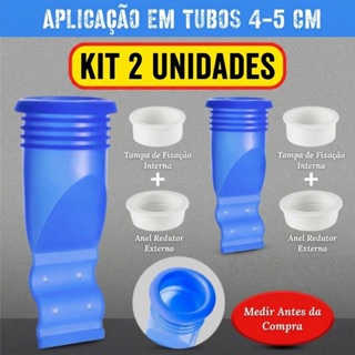 Kit 2 Válvula Ralo Inteligente Silicone Anti Odor Inseto Barata Banheiro em Oferta na Shopee