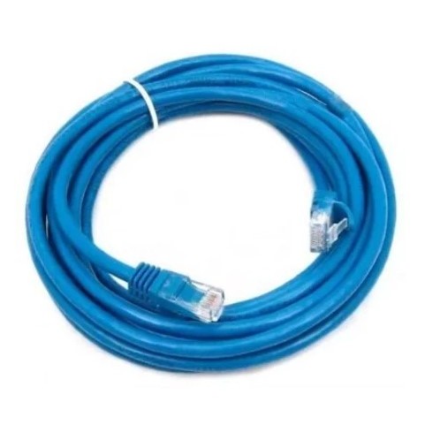 Cabo de Rede Ethernet RJ45 - 5 Metros Azul