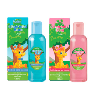 Colônia Infantil Cheirinho Bom- Halley 120ML em Oferta na Shopee