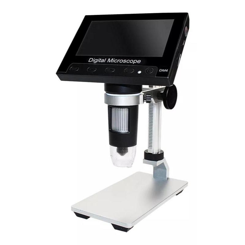 Microscópio Eletrônico Digital Dm4 1000x 2.0mp Usb 4.3 Lcd Produto Usado