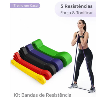 Kit Super Band Elástico Extensor Funcional Exercício em Oferta na Shopee