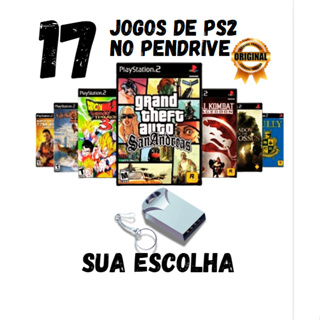 Pendrive PS2 OPL – 17 Jogos à Sua Escolha + Pronto para jogar  >> leia a descrição em Oferta na Shopee