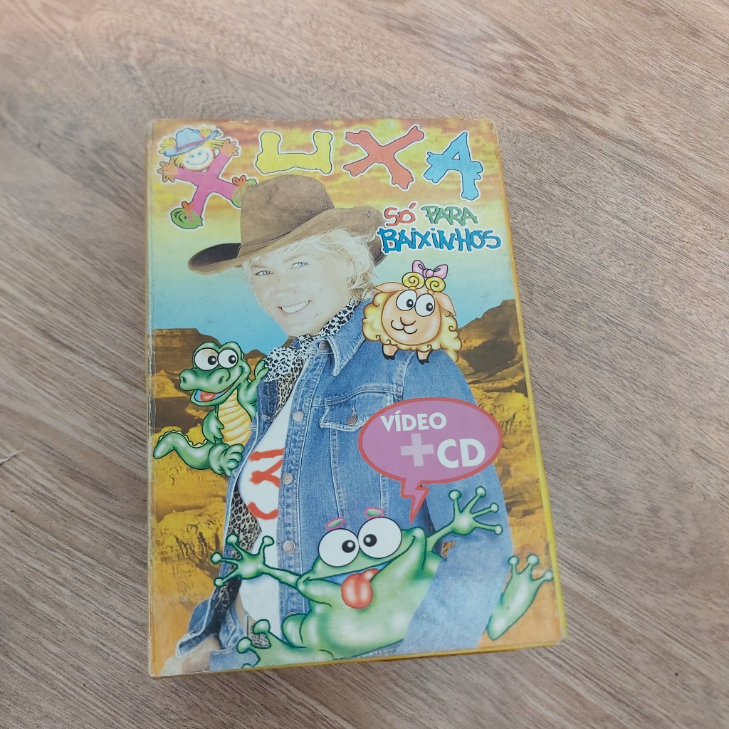 VHS XUXA SO PARA BAIXINHOS 3 VHS+CD+ENCART