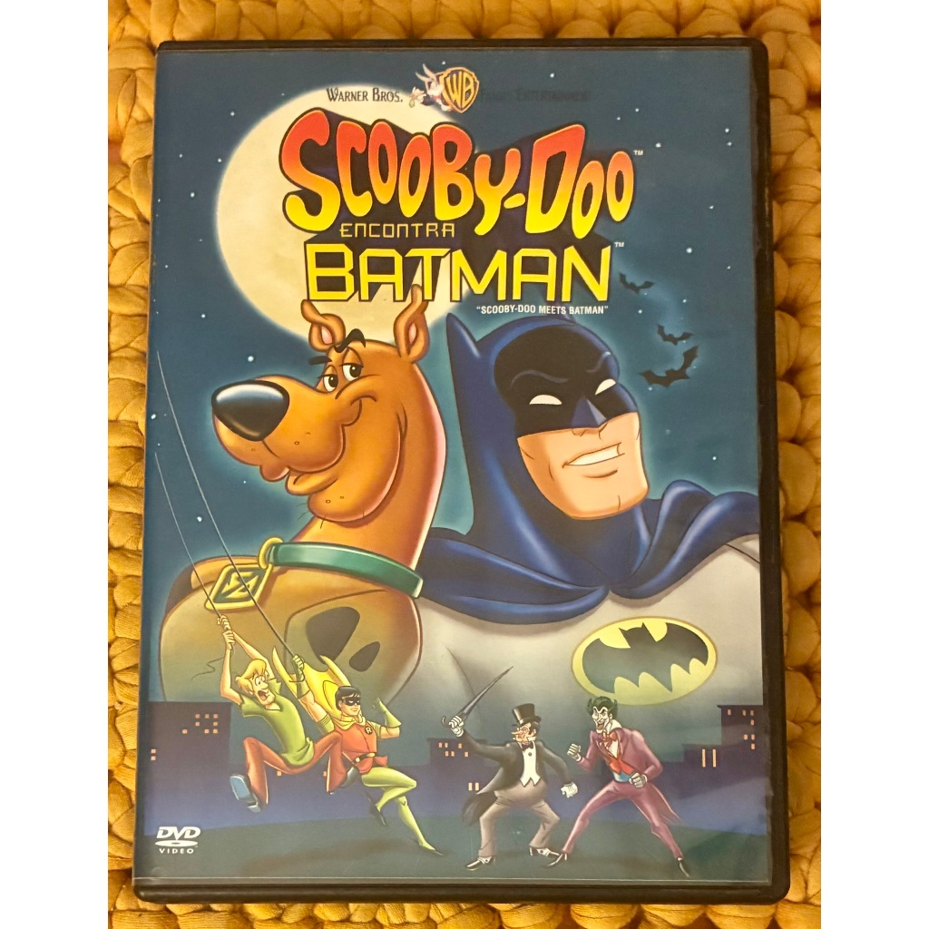 Dvd Scooby Doo encontra Batman - Original ótimo estado