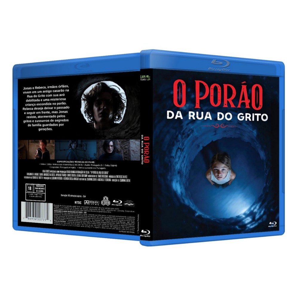 Blu-ray: O Porão Da Rua Do Grito [PERSONALIZADO]
