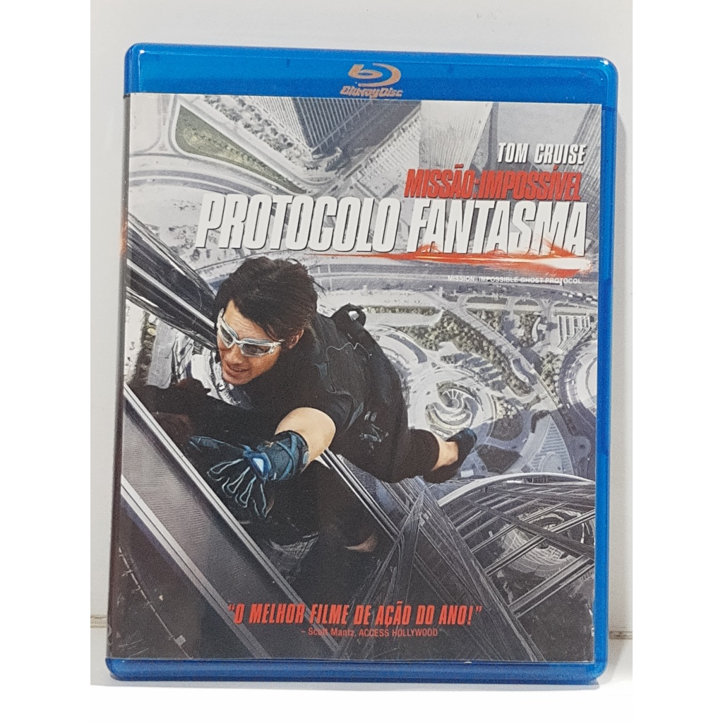 Bluray Missao impossivel - protocolo fantasma (usado)