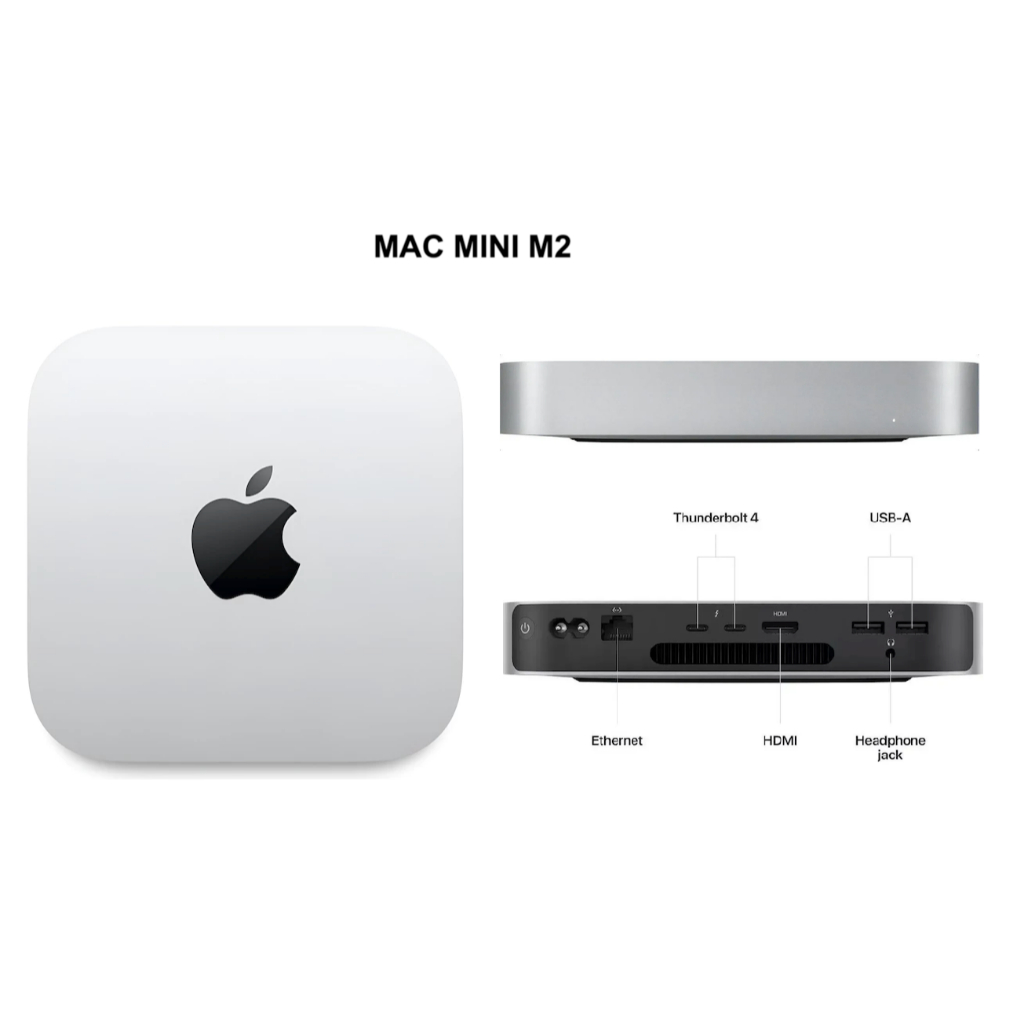 Apple MacMini M2 8.256 - Original Novo Lacrado - 1 Ano de Garantia