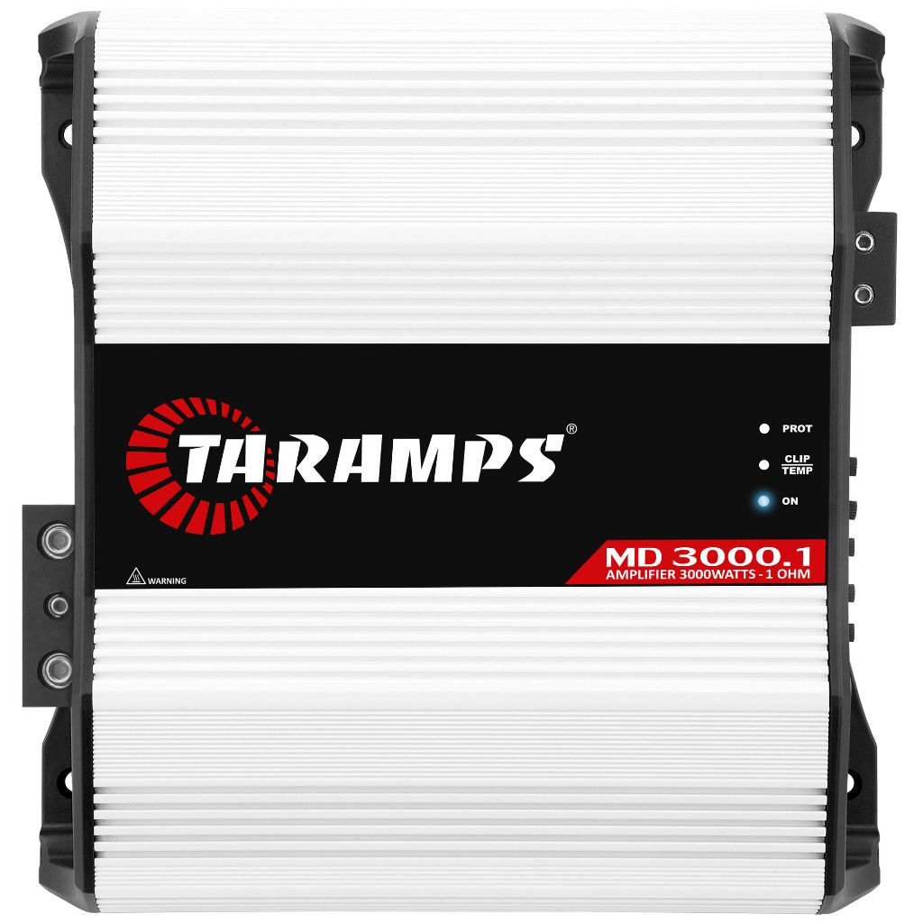 Módulo Amplificador Automotivo Taramps MD3000 1 Canal 3000W RMS 1 Ohm MD 3000