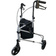 Andador 3 Rodas Idoso Adulto Geriátrico Apoio Ortopédico Apoio Dobrável Freios Bolsa 100kg Triciclo