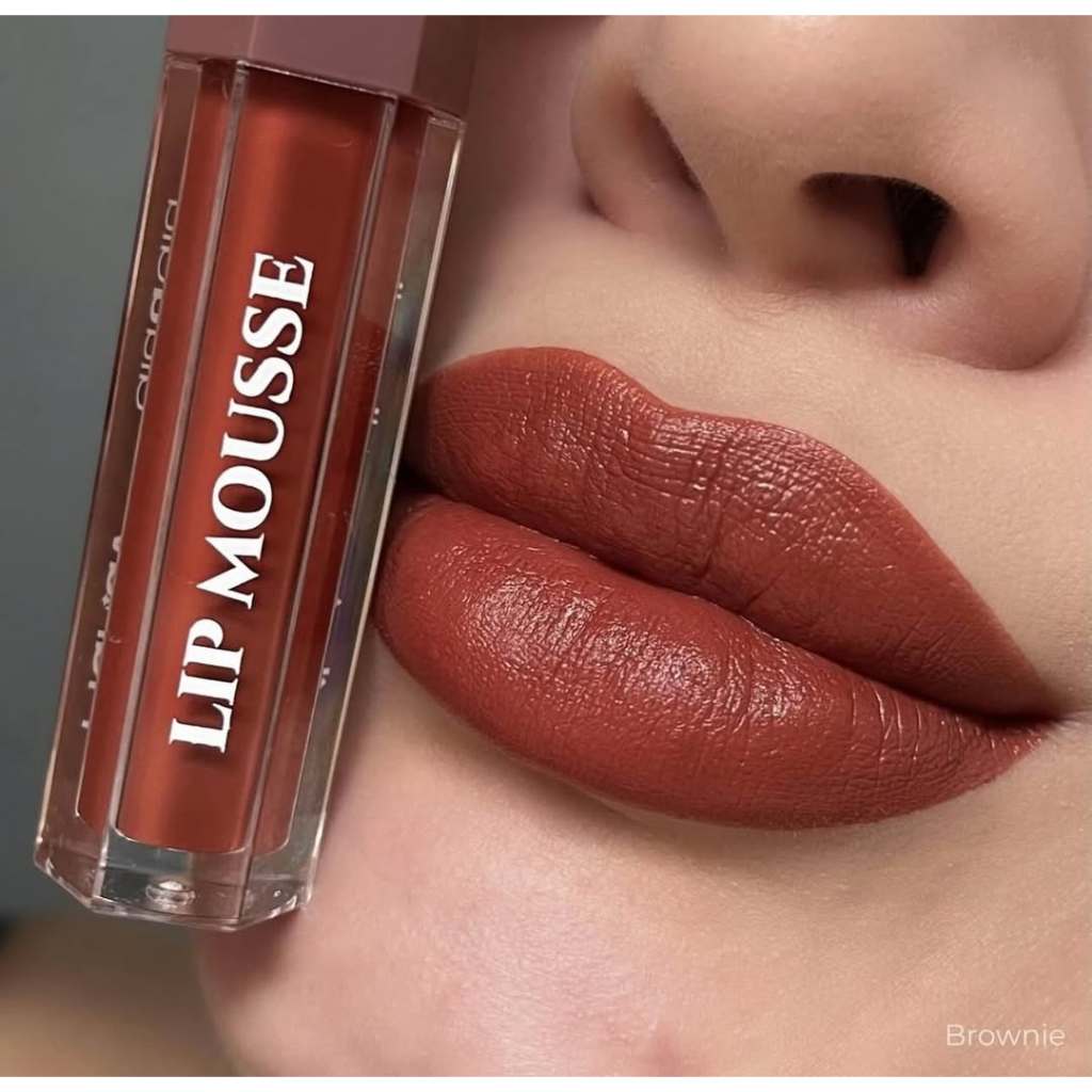 Batom Liquido Matte Lip Mousse Mahav - Textura Ultraleve