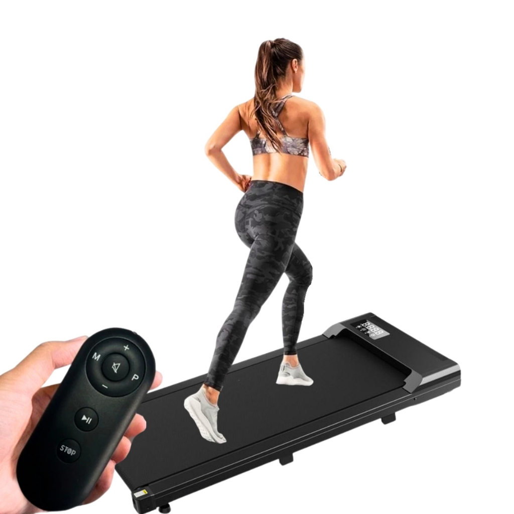 Esteira Elétrica Portátil Fitness Residencial Até 120 Kg Velocidade 0-8km/h (127v/220v) - Miniatura 3