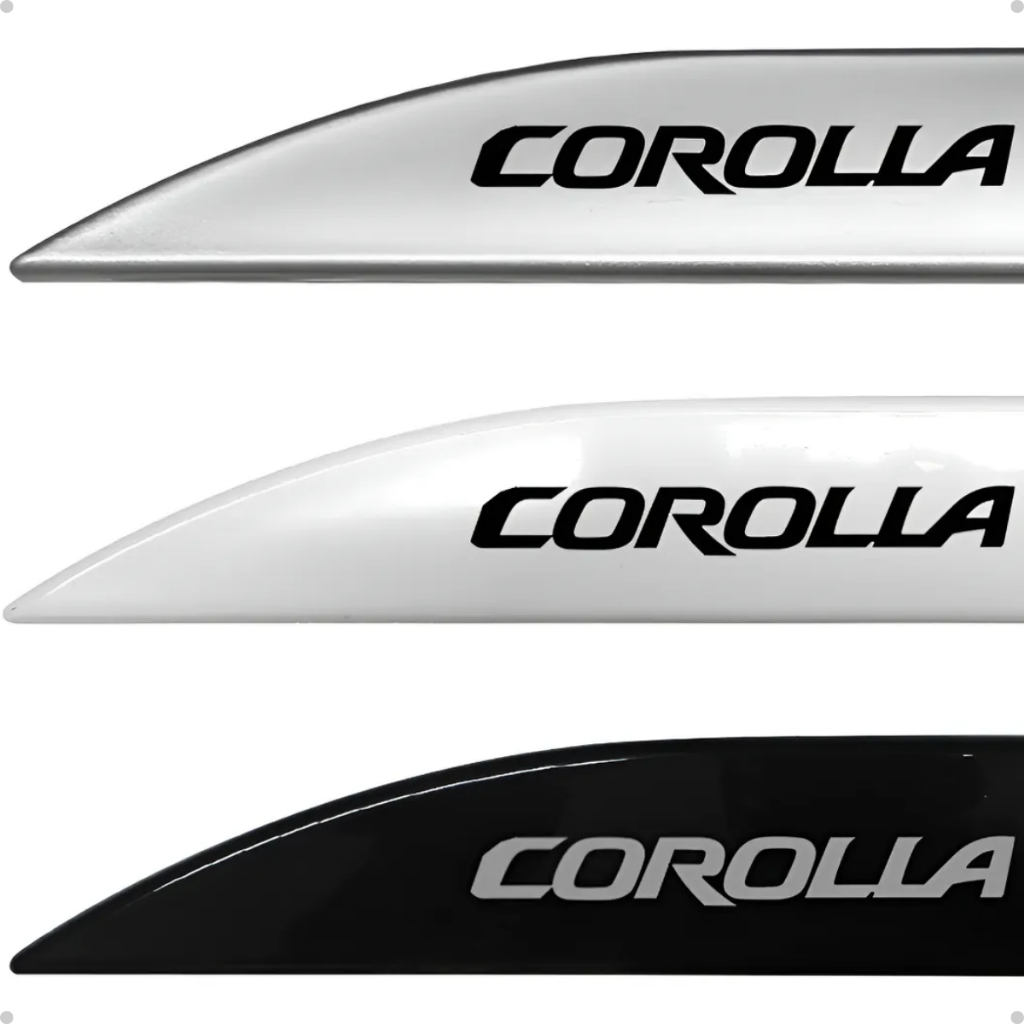 Friso Acessório Lateral Novo Corolla Cores Originais 2015 2016 2017 2018