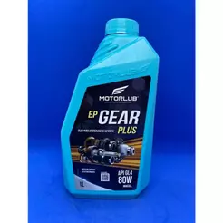 OLEO 80 GL4 LUBRIFICANTE MOTORLUB GEAR PLUS EP OLEO CAIXA CAMBIO MANUAL E DIFERENCIAL CARRO CAMINHÃO ONIBUS TRATORES