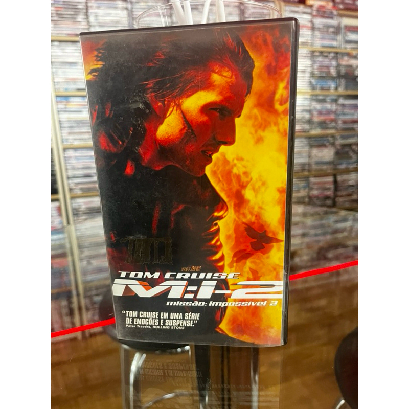 VHS “M:I-2 Missão: Impossível 2” - Tom Cruise, dublado