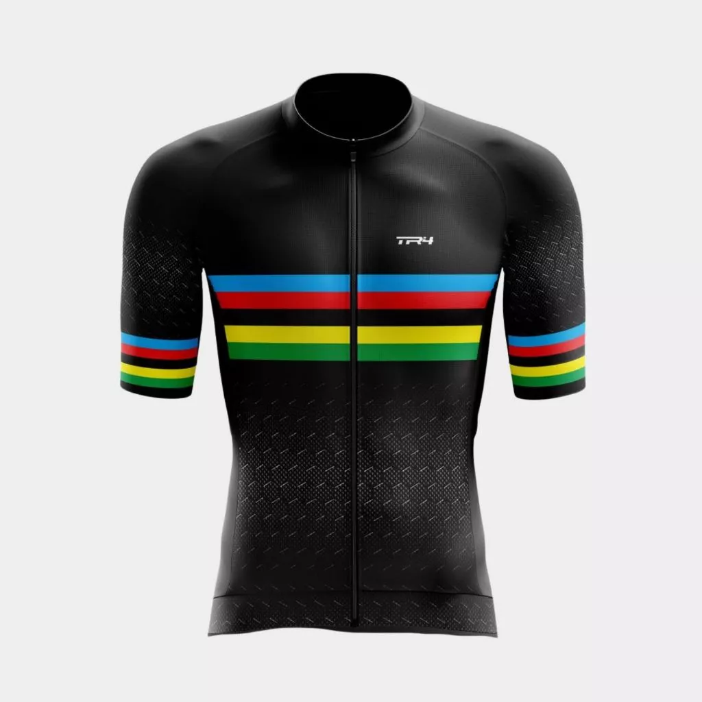 Camisa Ciclismo Masculina Camiseta Manga Curta Zíper Total Bolsos Roupa Bike Pedal Mtb