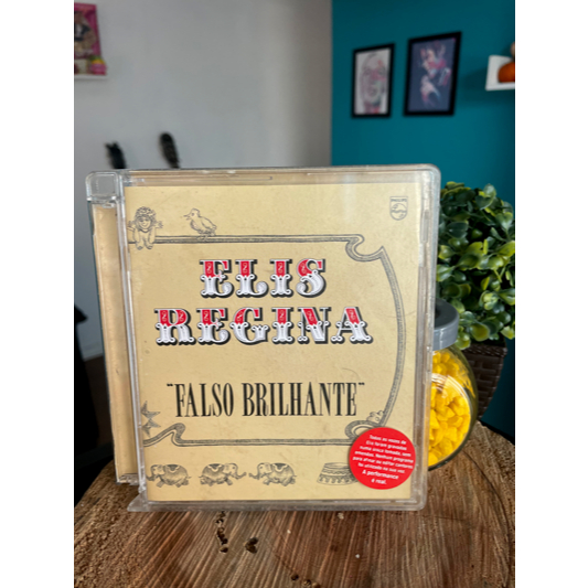 Cd E Dvd Elis Regina Falso Brilhante Edição Especial (Acrilico quebrado)