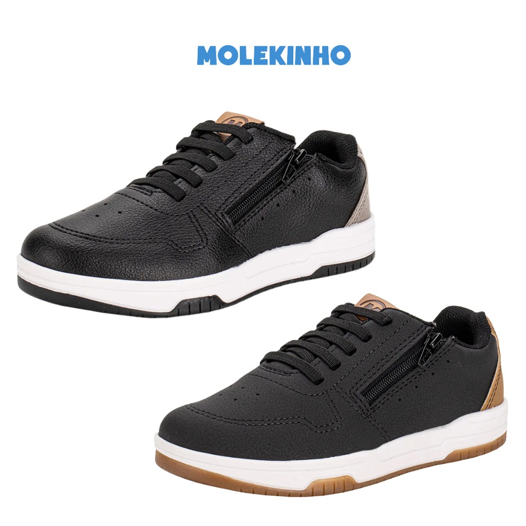 Sapatenis Infantil Elastico Calce Fácil Masculino Molekinho