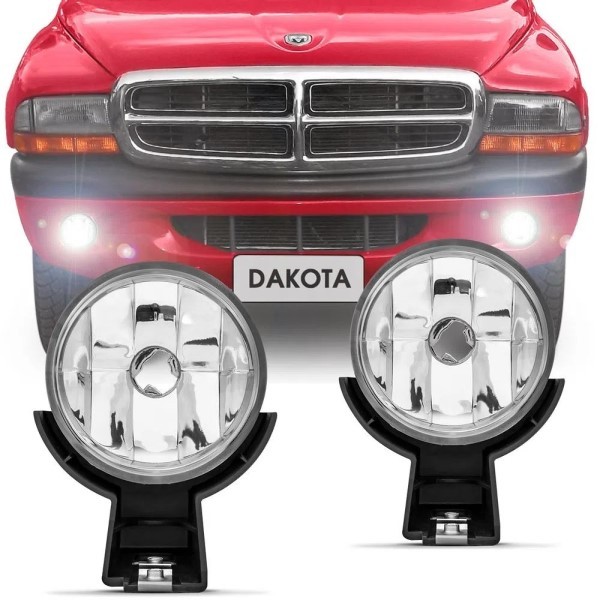 Par Farol Milha Dodge Dakota 1997 1998 1999 2000