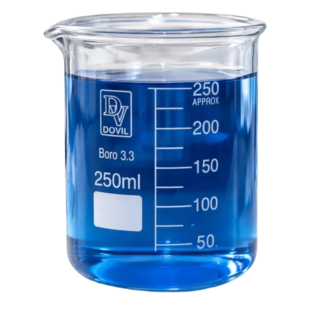 Becker Bequer de Vidro Graduado Forma baixa (Griffin) 250ml