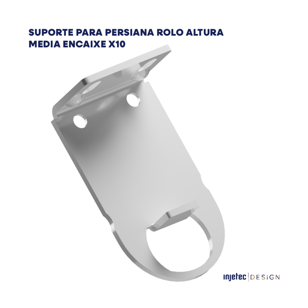 Suporte Para Persiana Rolo Modelo X10 Altura Média Manutenção Reparo