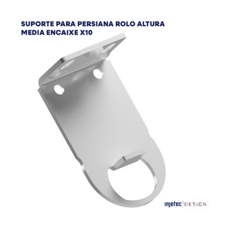 Suporte Para Persiana Rolo Modelo X10 Altura Média Manutenção Reparo