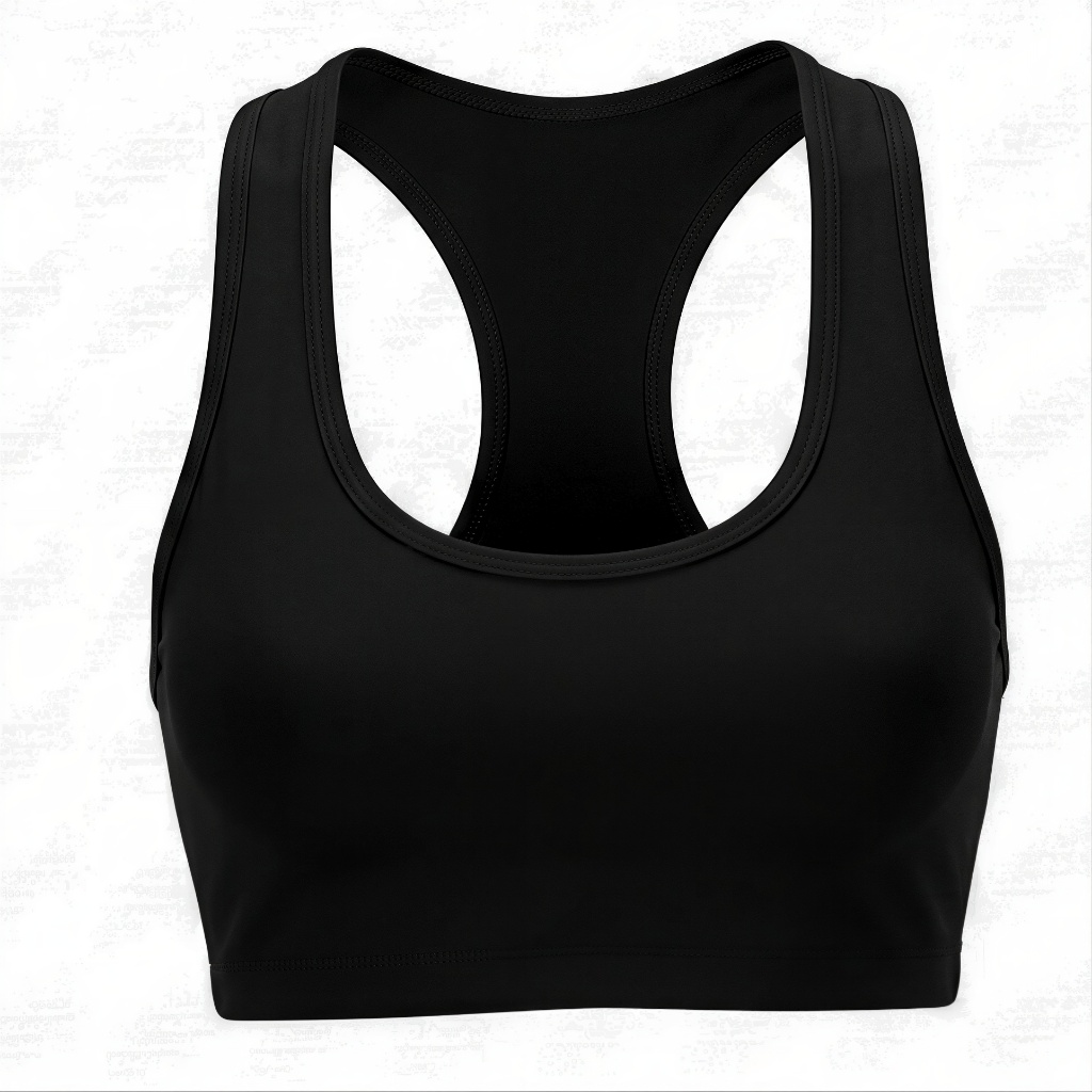 Top Nadador Fitness Feminino Elasticidade Alta Qualidade Forro Tecido Suplex Sustentação