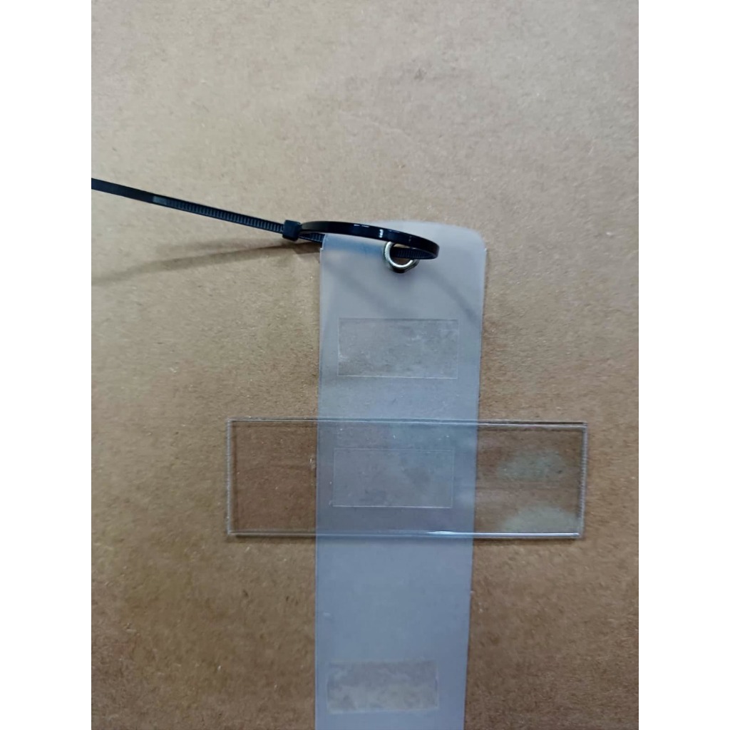 Kit com 20 unidades de Fita Cross/Clip Strip para Gôndola  – Expositor com Ganchos e Precificador