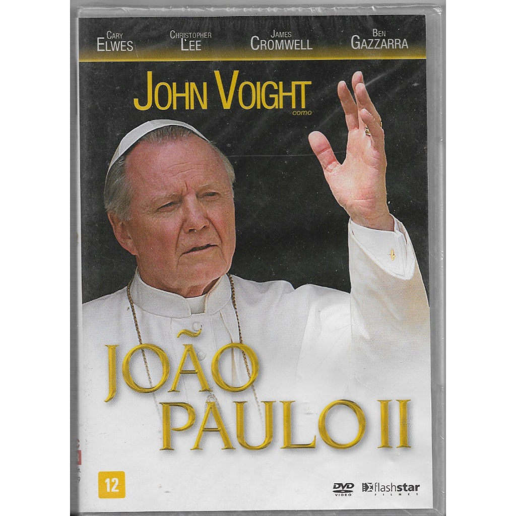 DVD Filme | João Paulo II | Biográfico Religioso | John Voight | 2005 Original Lacrado