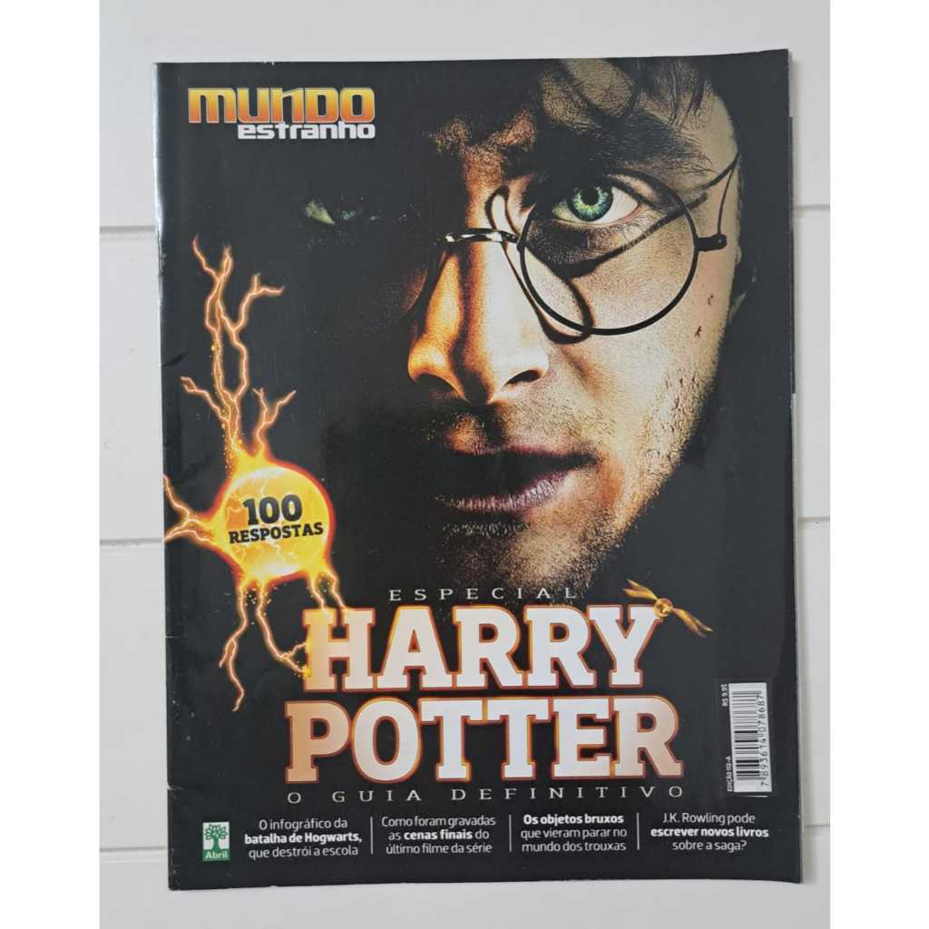 Revista Mundo Estranho Especial - Harry Potter: O Guia Definitivo / Coleção 100 Respostas