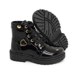Bota Infantil Menina Coturno Infantil Feminina