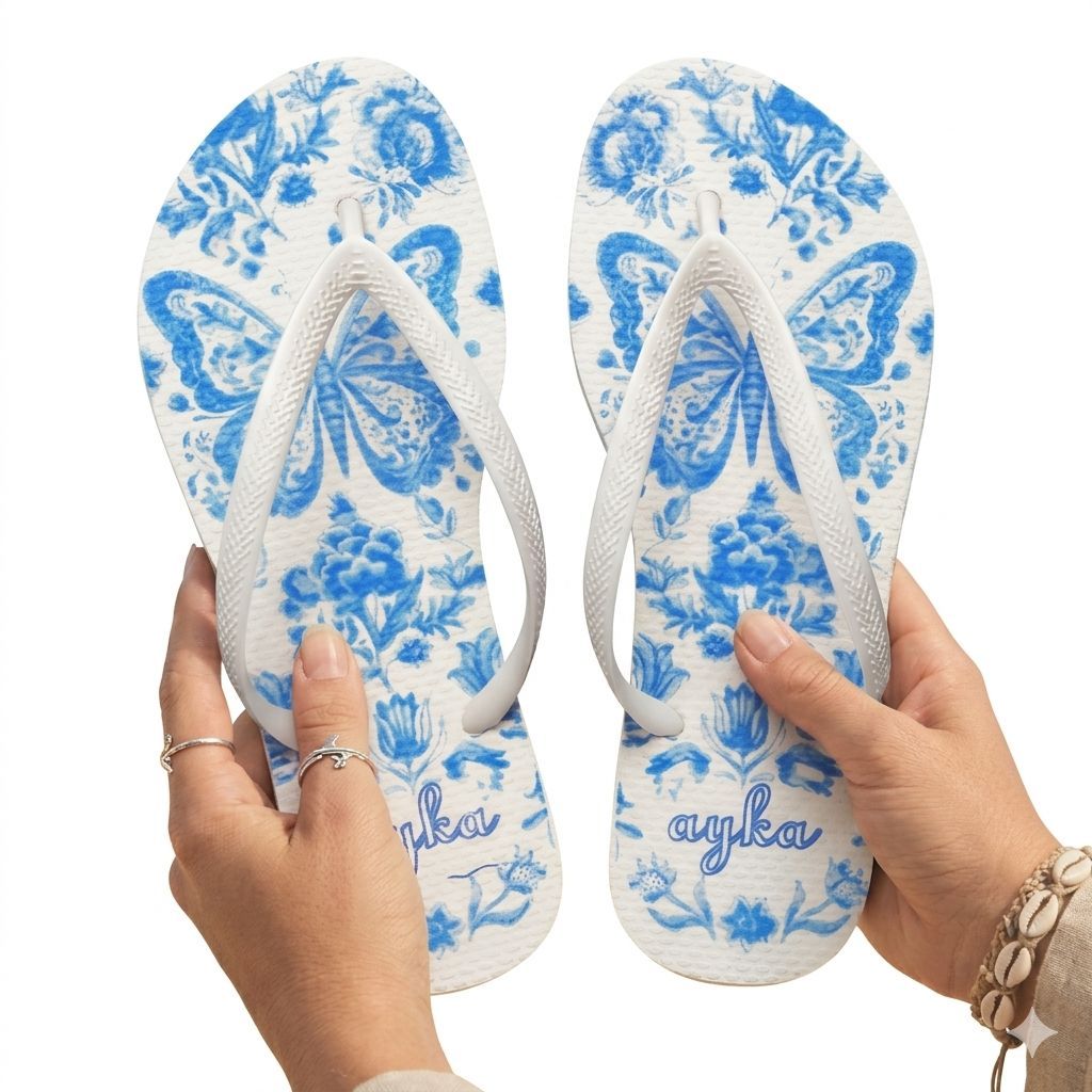Chinelo Feminino Havaianas Farm Borboleta Super Comfortavel e Macio Envio Rapido em Oferta na Shopee