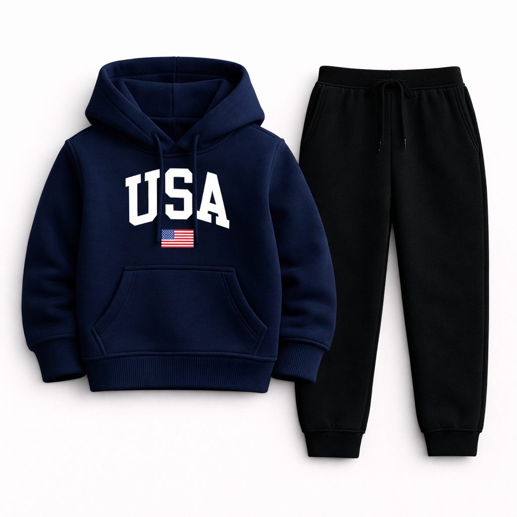 Conjunto Masculino Infantil Moletom Infantil Moletom Premium Flanelado Várias Cores Juvenil Unisex em Oferta na Shopee