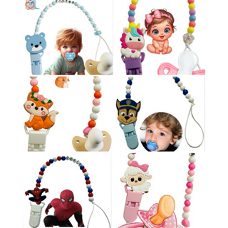 Prendedor de  Chupeta Personalizado com nome ( menina e menino)Reforçado em Oferta na Shopee