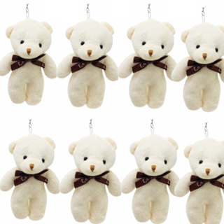10  Mini Chaveiro De Pelúcia Ursinho Love Fofo Lembrancinha Chaveiro para Mochila em Oferta na Shopee