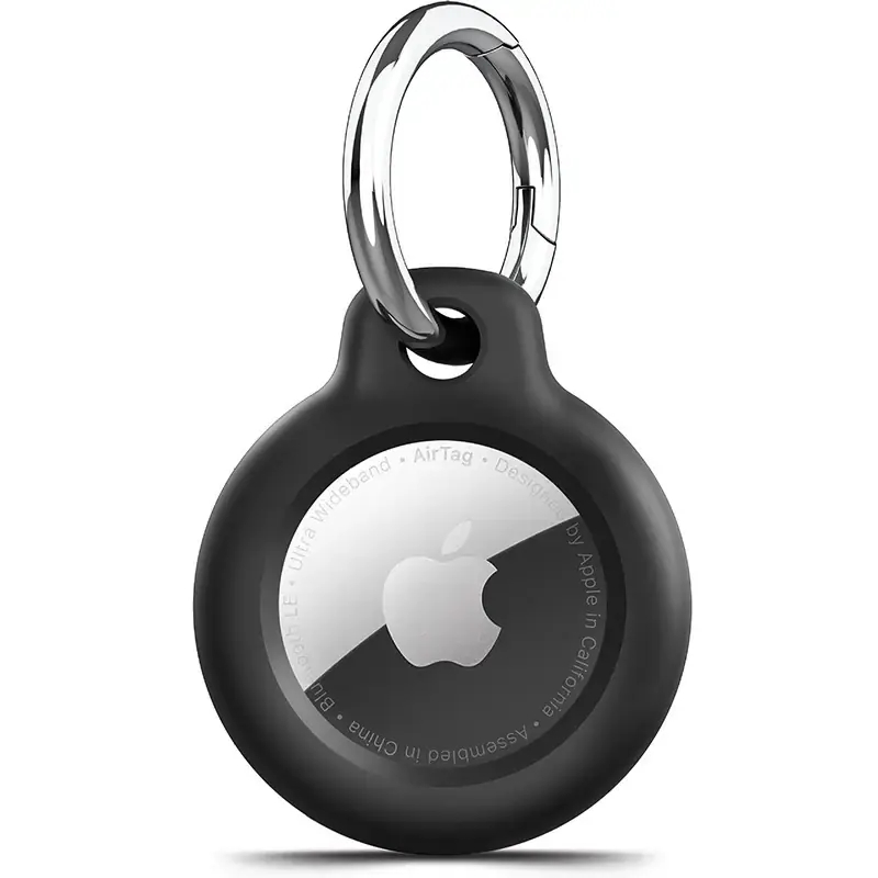 Capa Protetora De Silicone Apple Airtag Impermeável de Silicone Anti Perda